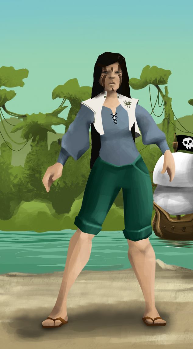 AlgoSeas Pirate #20190 NFT on Algorand