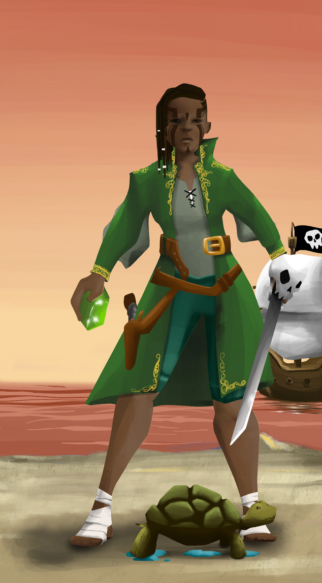 AlgoSeas Pirate #20207 NFT on Algorand