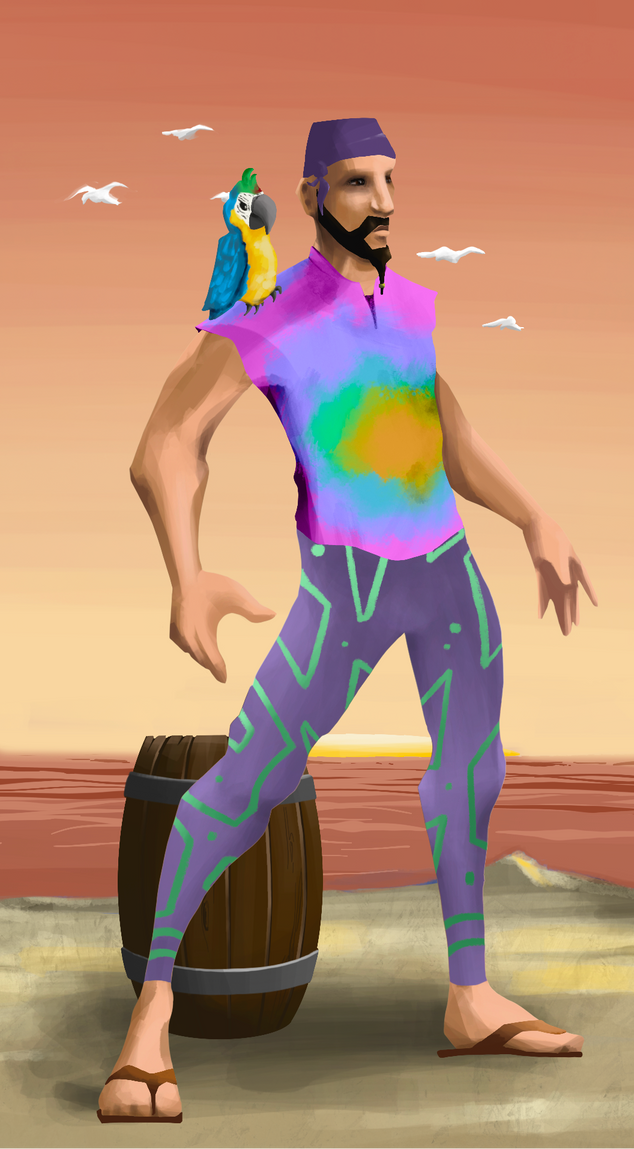 AlgoSeas Pirate #20222 NFT on Algorand