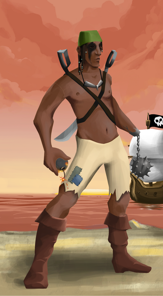 AlgoSeas Pirate #20257 NFT on Algorand