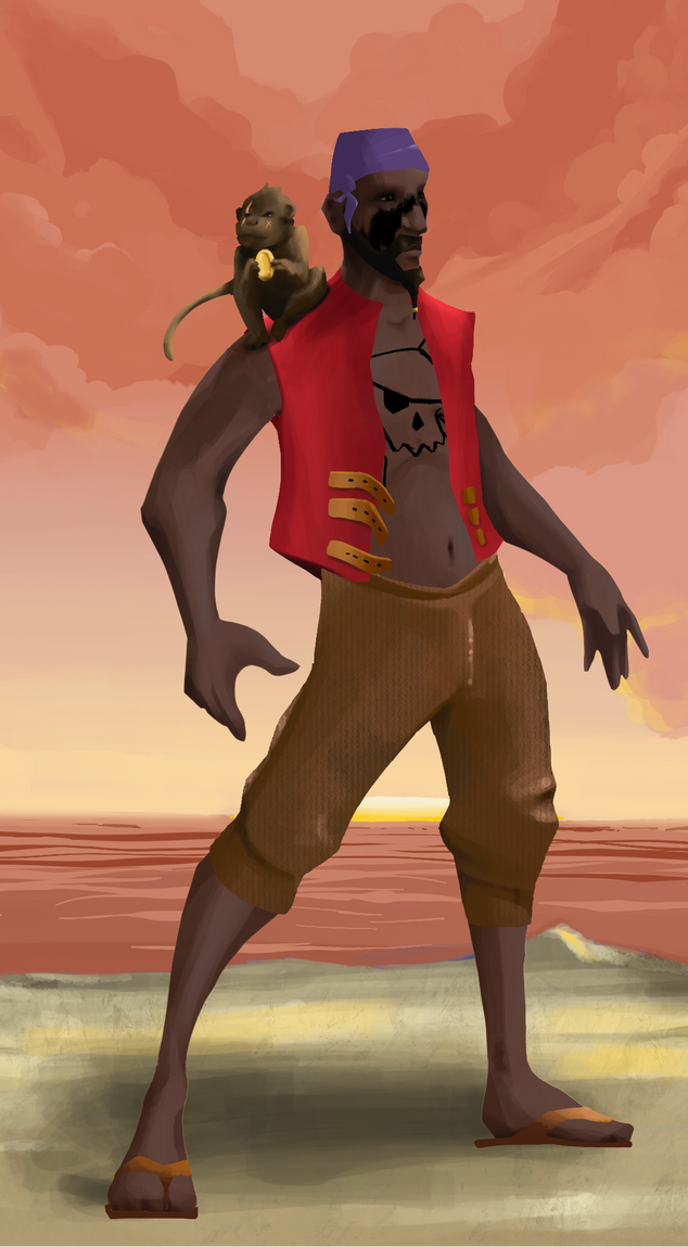 AlgoSeas Pirate #20261 NFT on Algorand