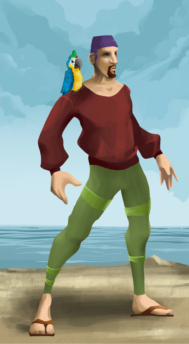 AlgoSeas Pirate #20298 NFT on Algorand