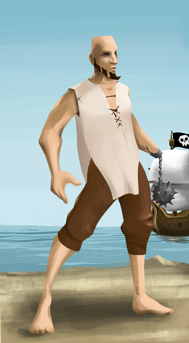 AlgoSeas Pirate #20300 NFT on Algorand