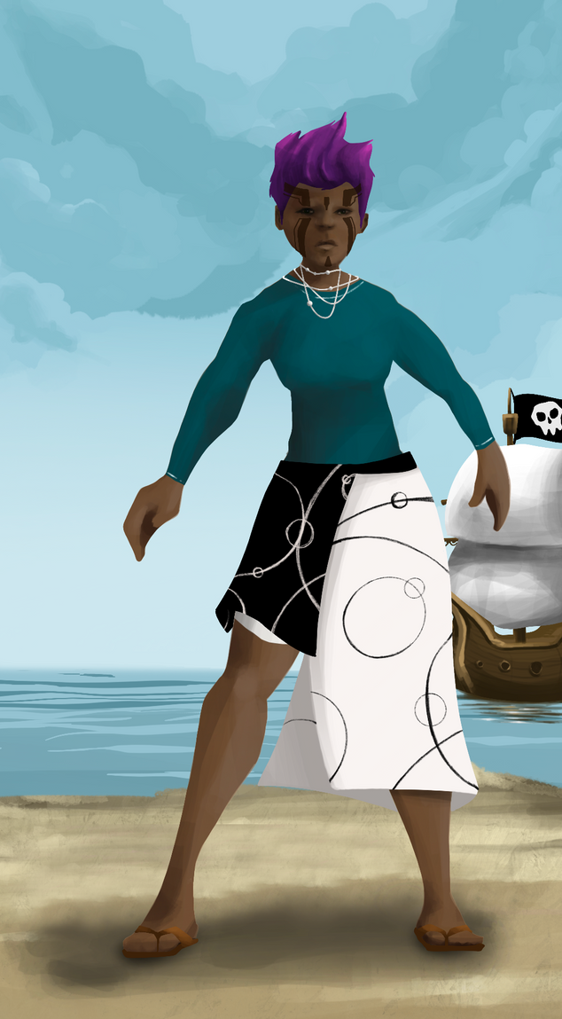 AlgoSeas Pirate #20303 NFT on Algorand