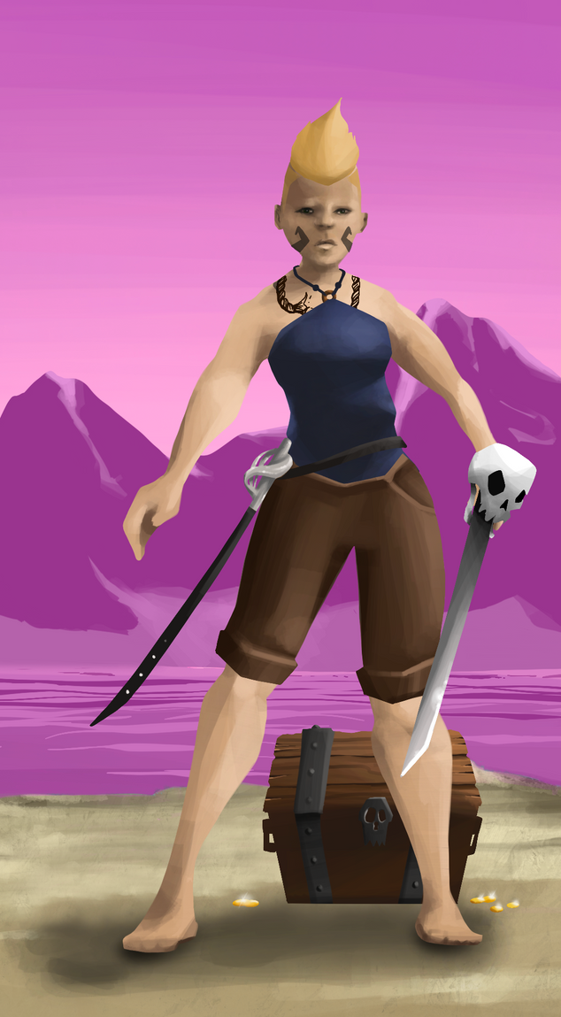 AlgoSeas Pirate #20313 NFT on Algorand