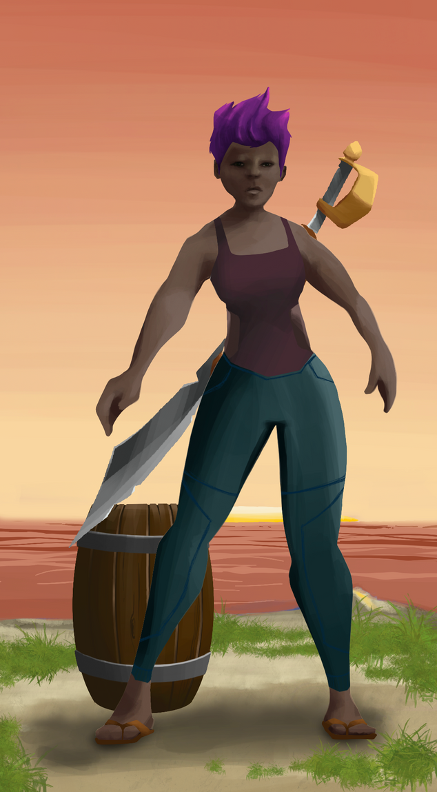 AlgoSeas Pirate #20318 NFT on Algorand