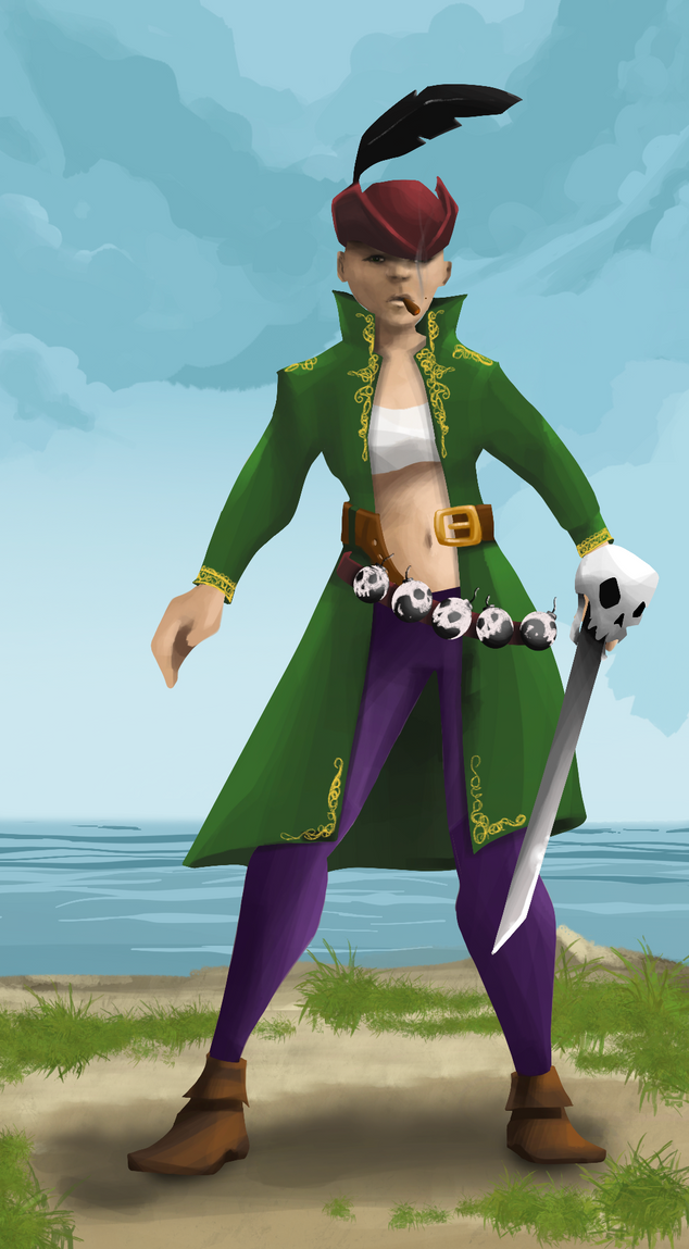 AlgoSeas Pirate #20336 NFT on Algorand