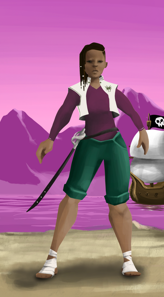 AlgoSeas Pirate #20344 NFT on Algorand