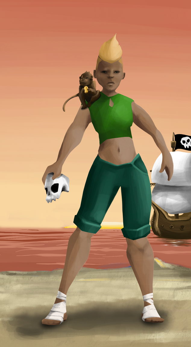 AlgoSeas Pirate #20352 NFT on Algorand