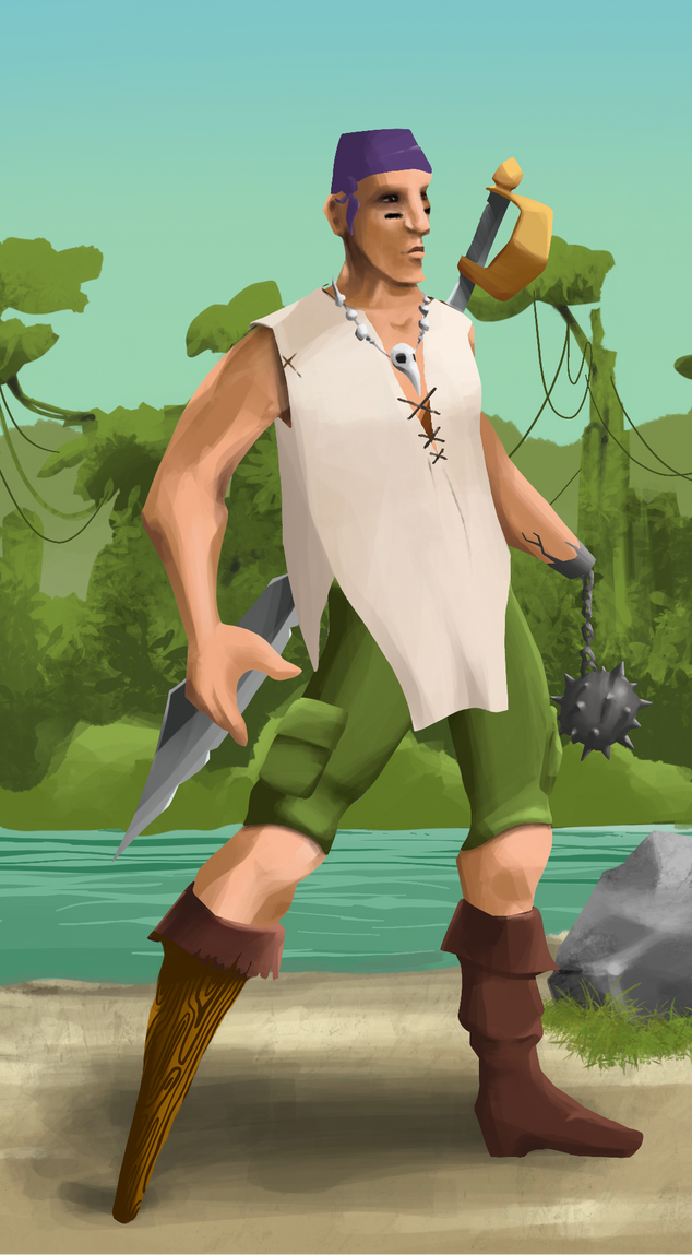 AlgoSeas Pirate #20368 NFT on Algorand