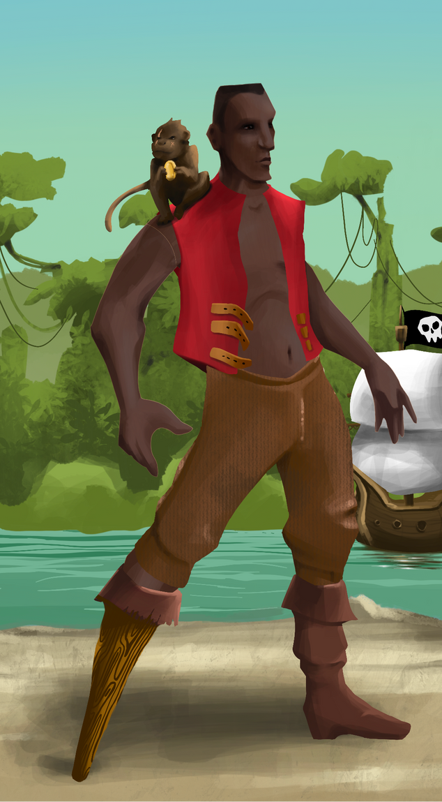 AlgoSeas Pirate #2037 NFT on Algorand