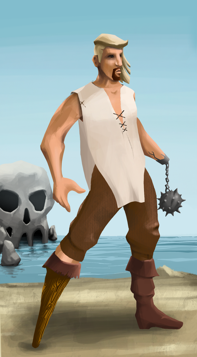 AlgoSeas Pirate #20372 NFT on Algorand