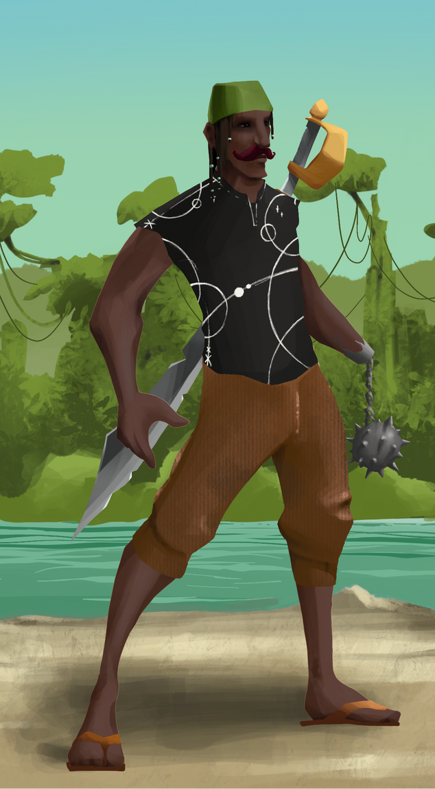 AlgoSeas Pirate #20383 NFT on Algorand