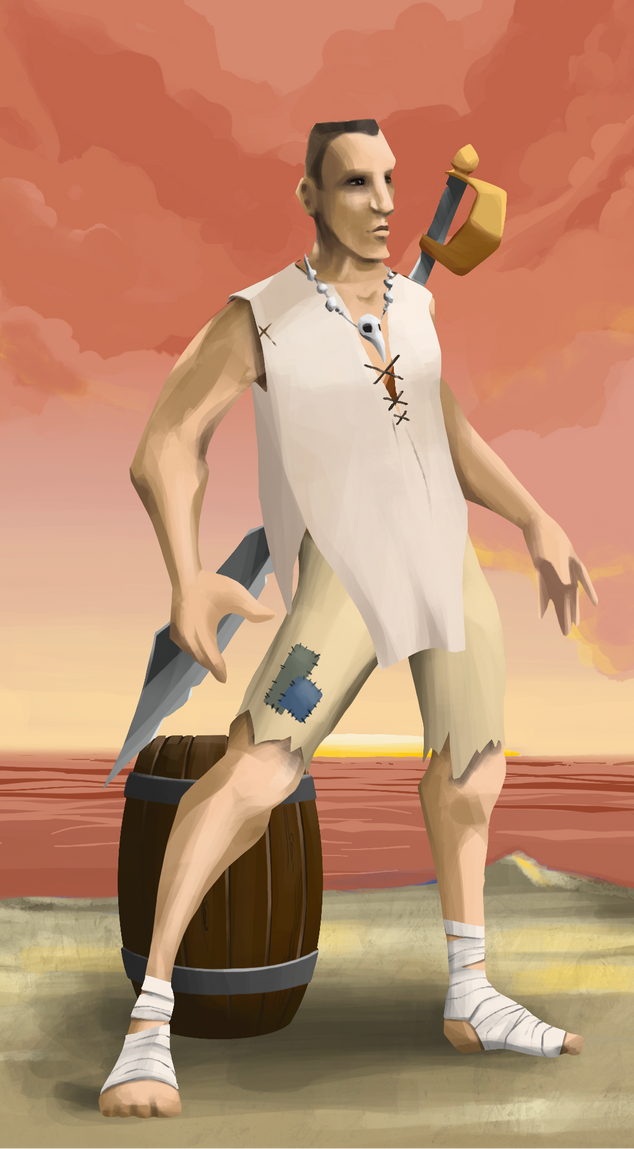 AlgoSeas Pirate #20385 NFT on Algorand