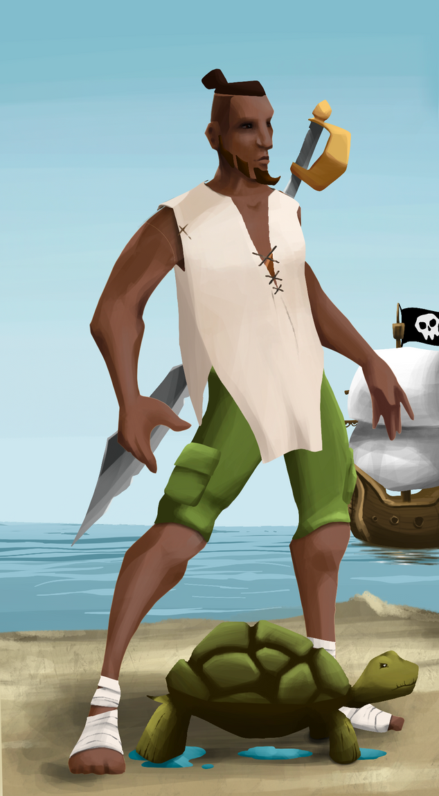 AlgoSeas Pirate #2039 NFT on Algorand