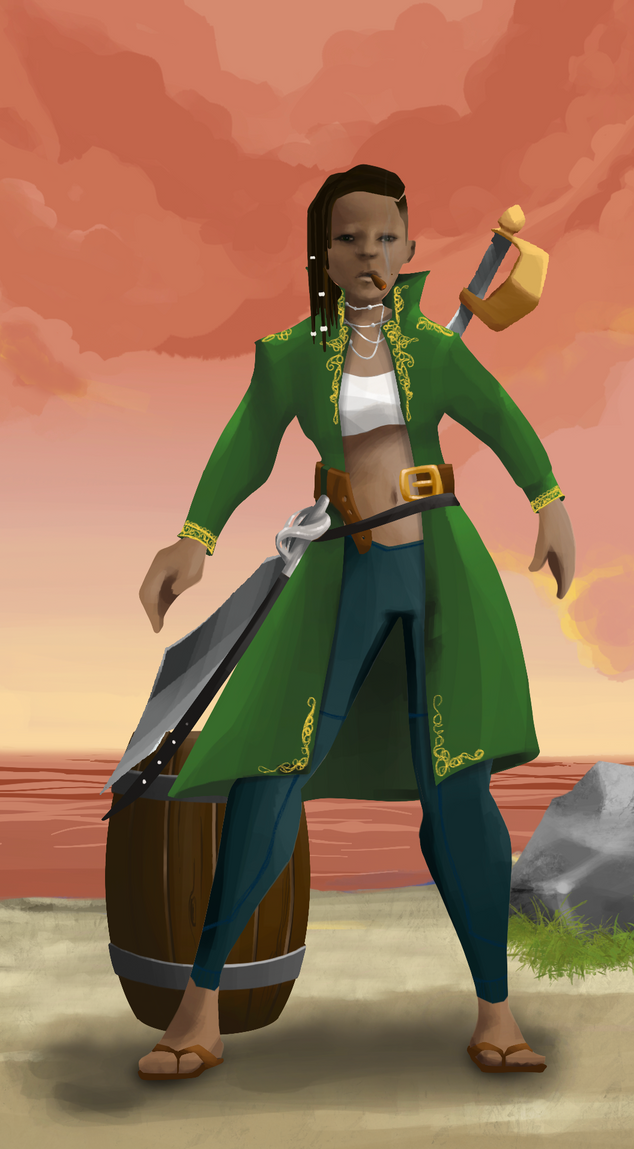 AlgoSeas Pirate #20433 NFT on Algorand