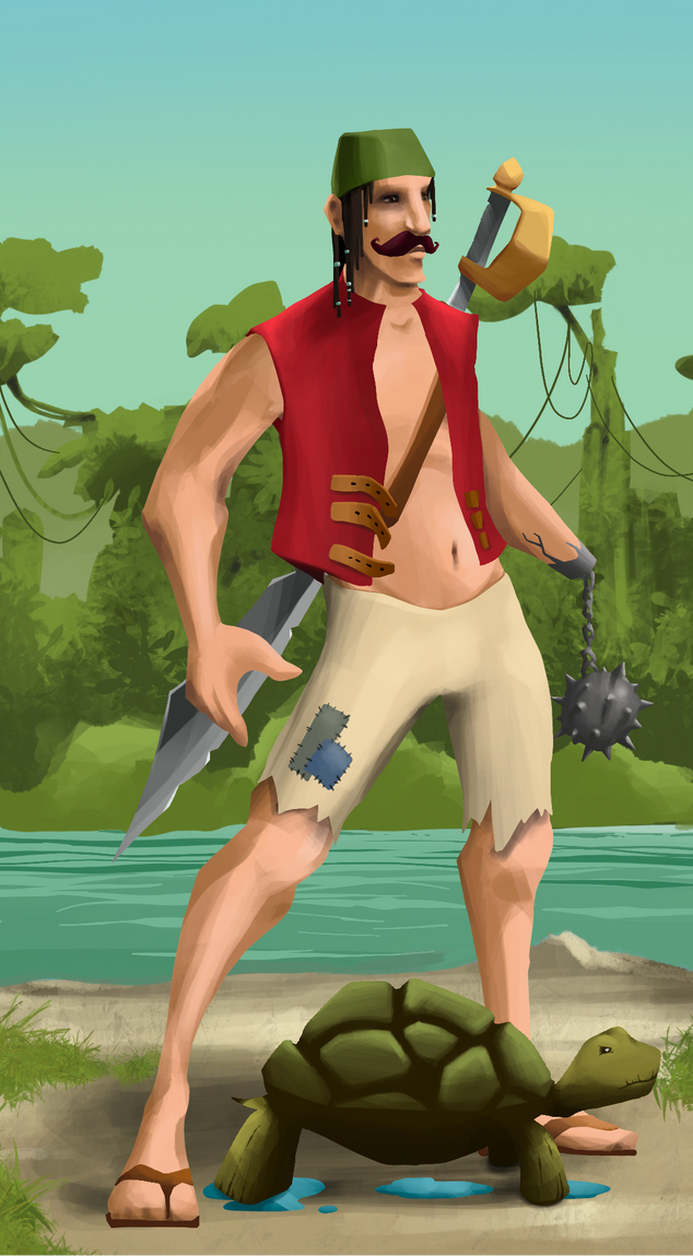 AlgoSeas Pirate #20469 NFT on Algorand