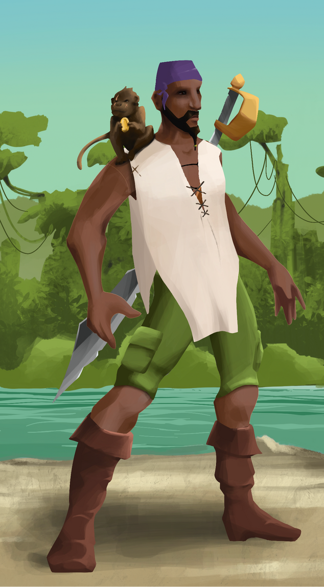 AlgoSeas Pirate #20486 NFT on Algorand