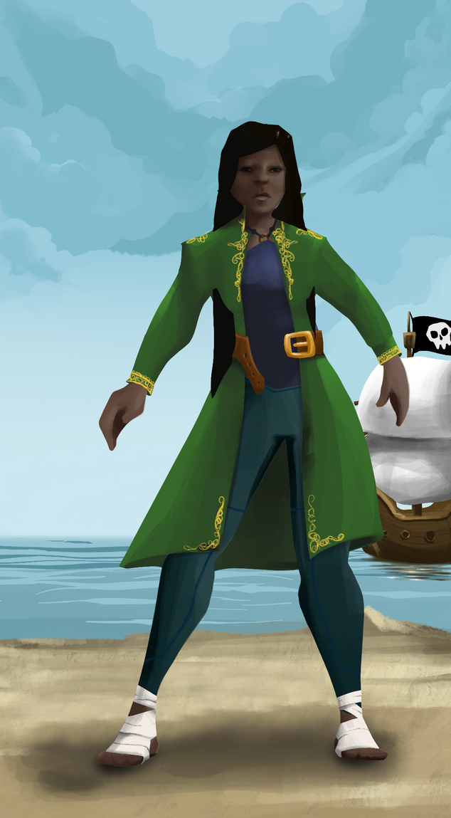 AlgoSeas Pirate #20500 NFT on Algorand