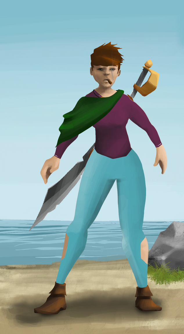 AlgoSeas Pirate #20534 NFT on Algorand