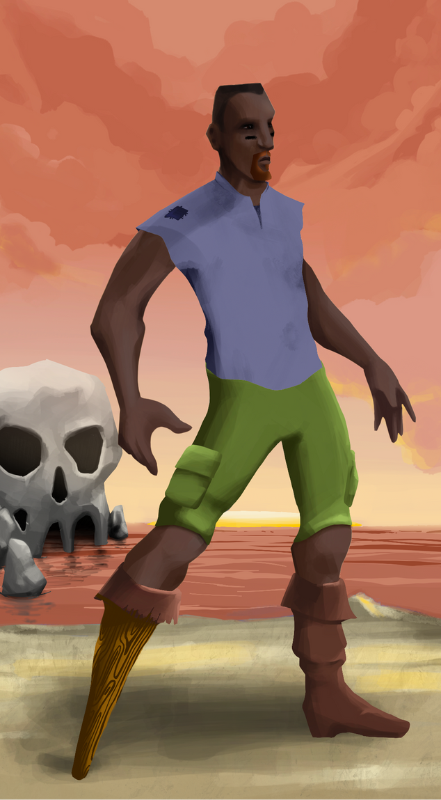 AlgoSeas Pirate #2055 NFT on Algorand