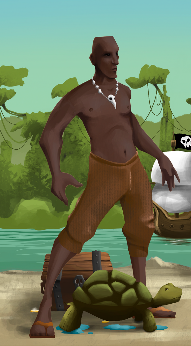 AlgoSeas Pirate #20579 NFT on Algorand