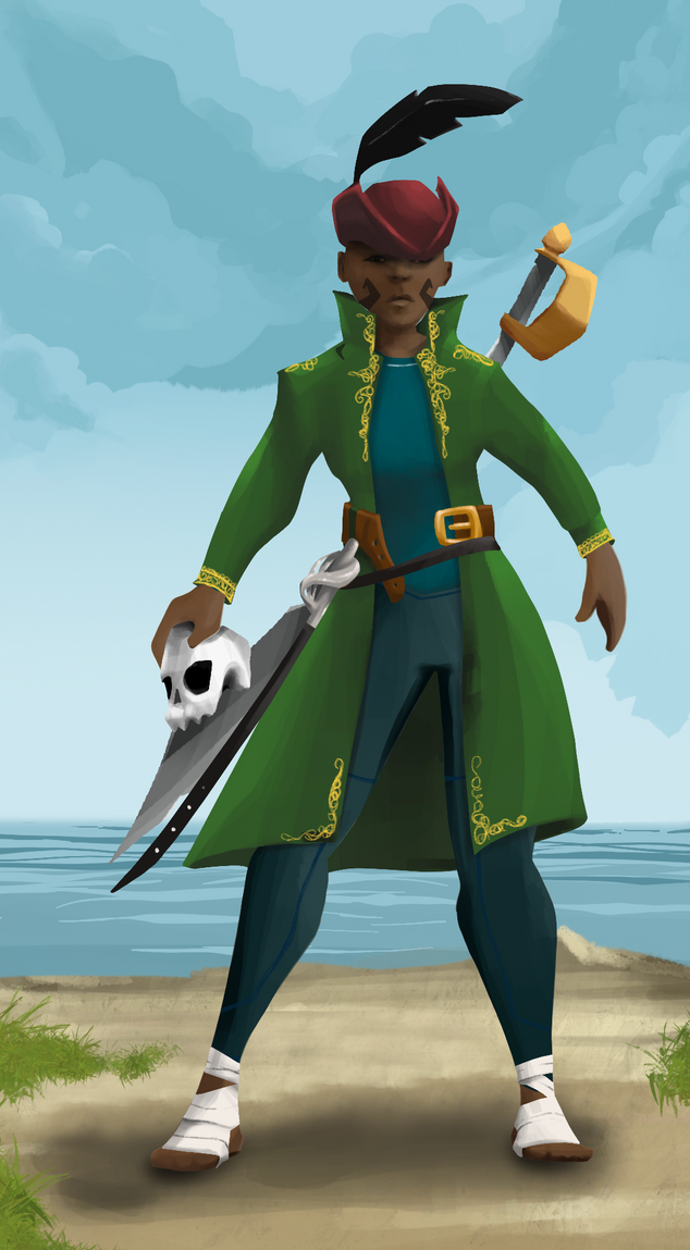 AlgoSeas Pirate #20580 NFT on Algorand