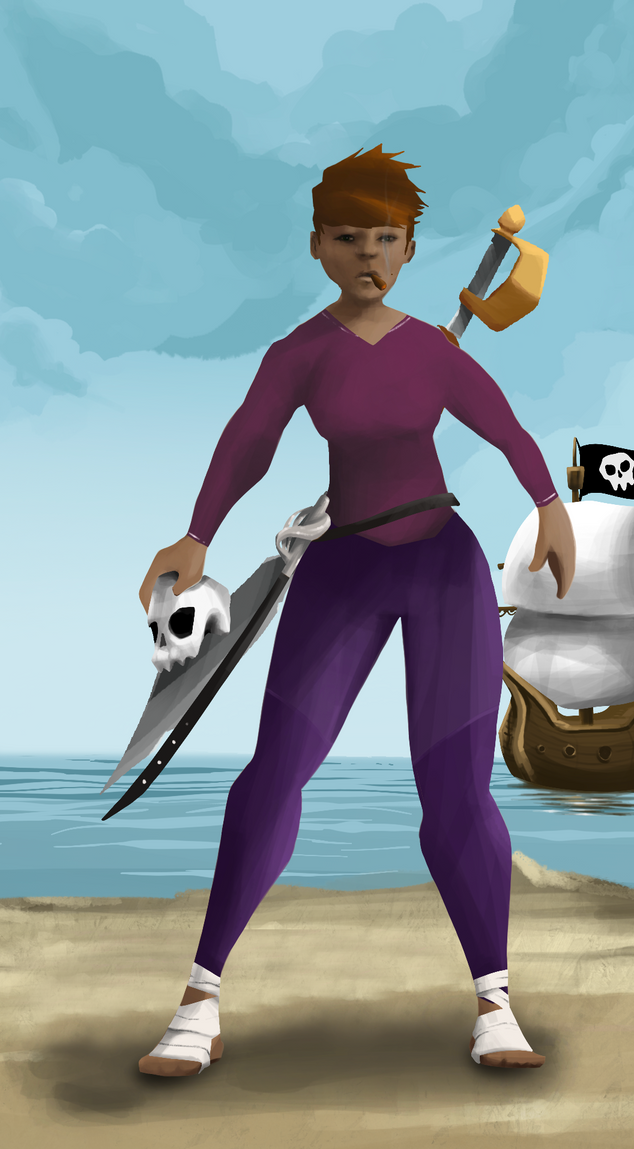 AlgoSeas Pirate #20591 NFT on Algorand