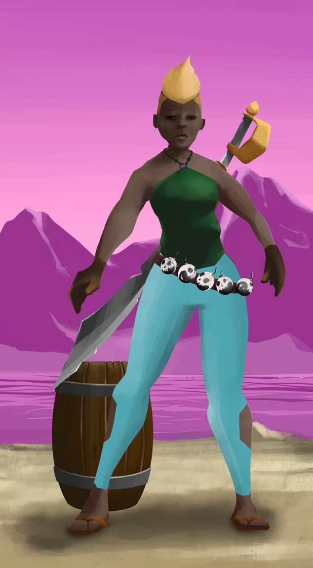 AlgoSeas Pirate #2060 NFT on Algorand