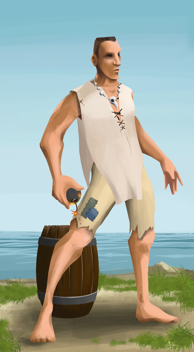 AlgoSeas Pirate #20601 NFT on Algorand