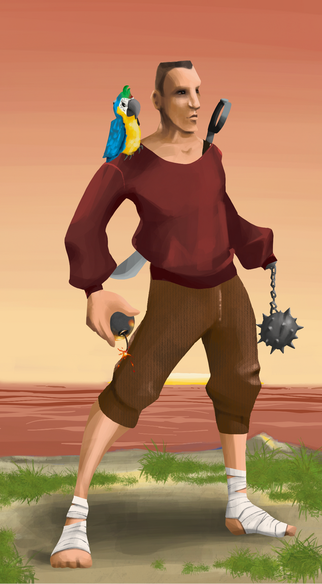 AlgoSeas Pirate #20603 NFT on Algorand