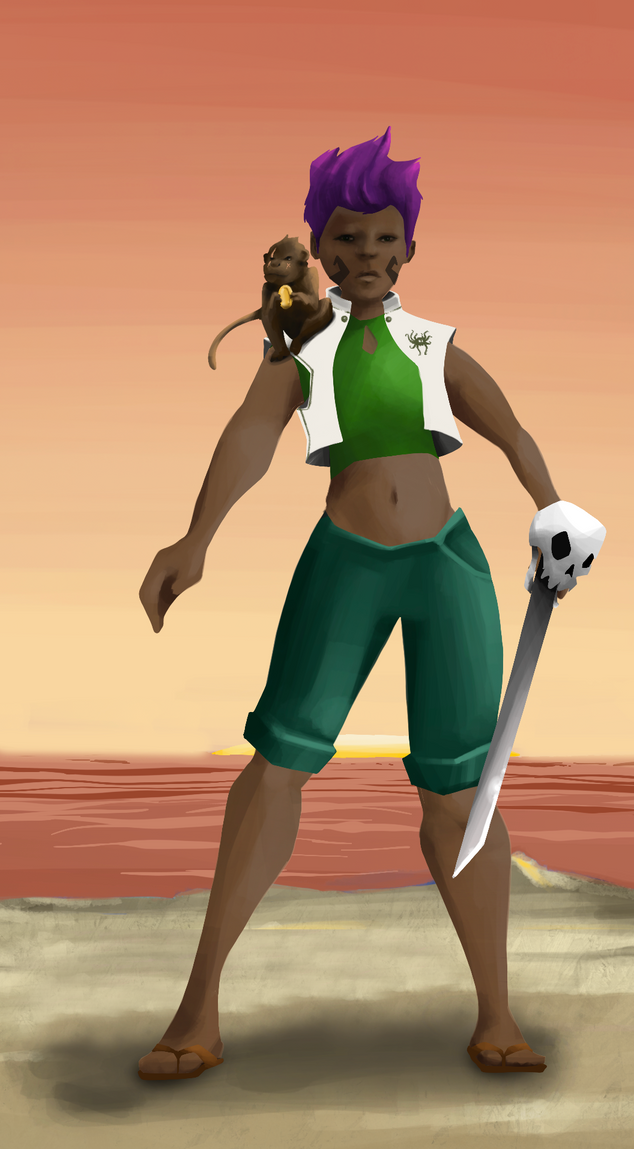 AlgoSeas Pirate #2063 NFT on Algorand