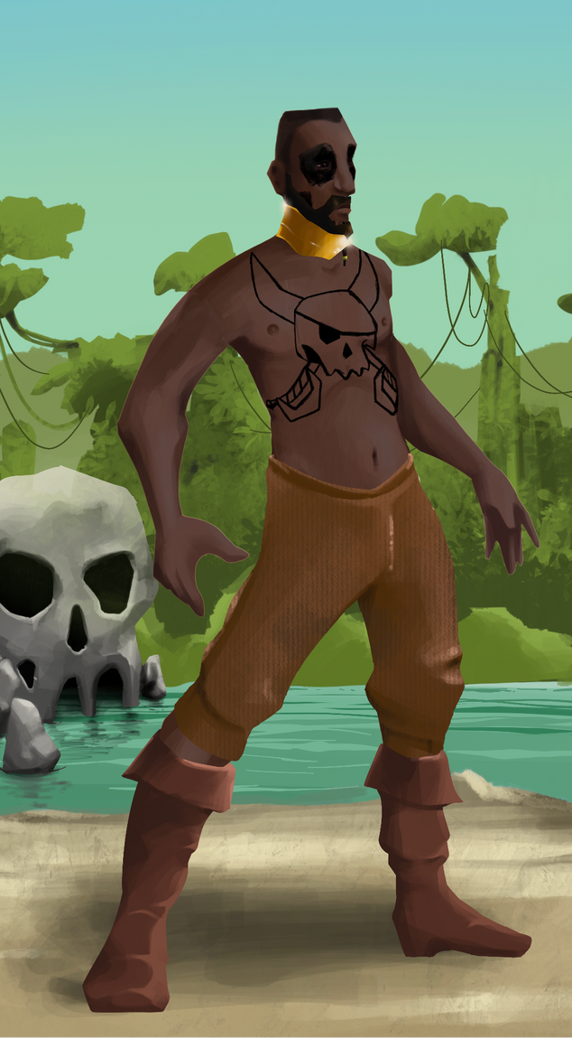 AlgoSeas Pirate #20639 NFT on Algorand