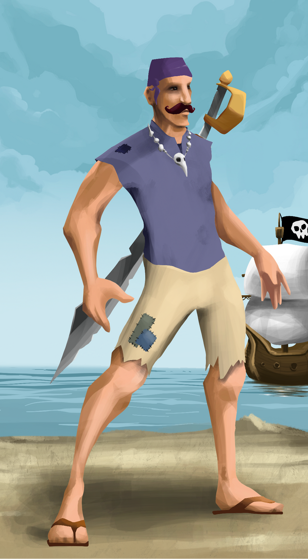 AlgoSeas Pirate #2065 NFT on Algorand