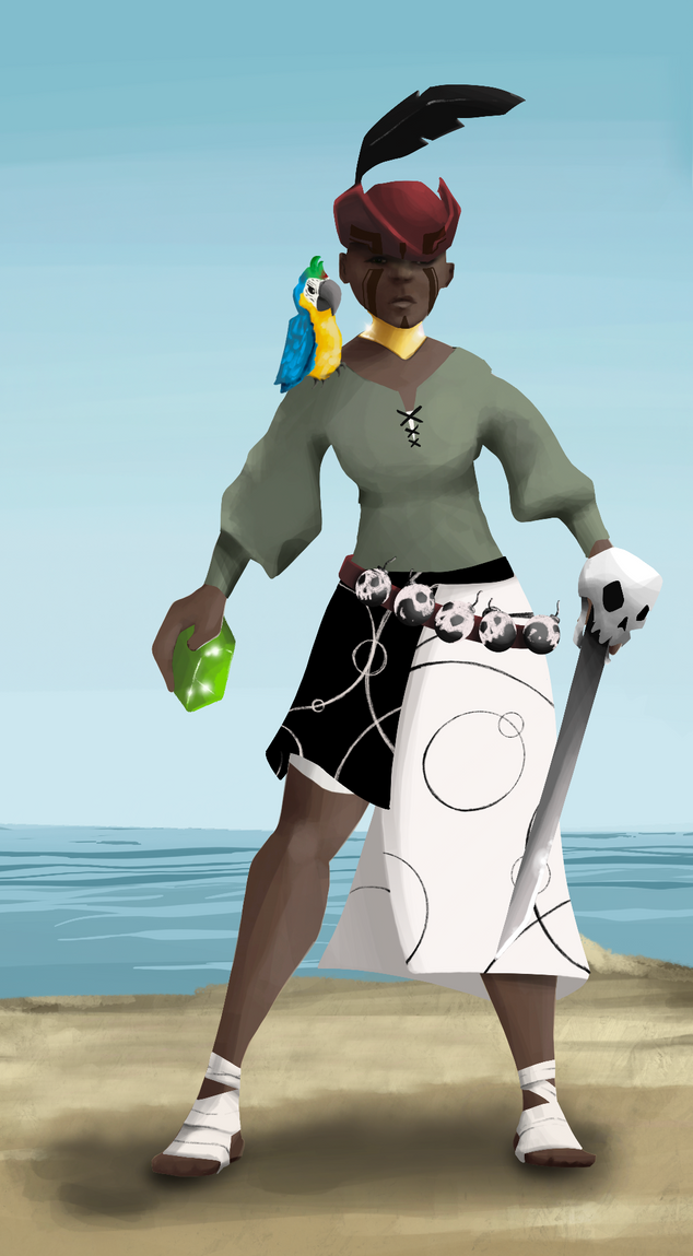 AlgoSeas Pirate #20663 NFT on Algorand