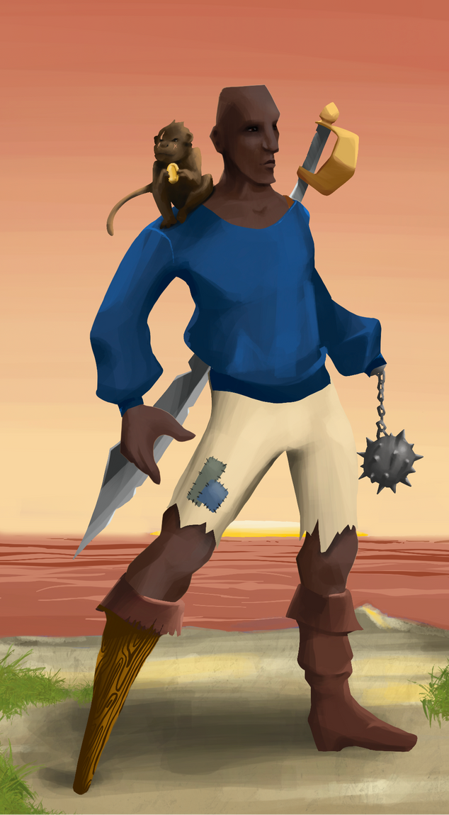 AlgoSeas Pirate #20687 NFT on Algorand