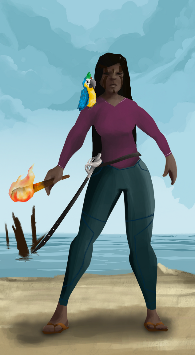 AlgoSeas Pirate #20696 NFT on Algorand