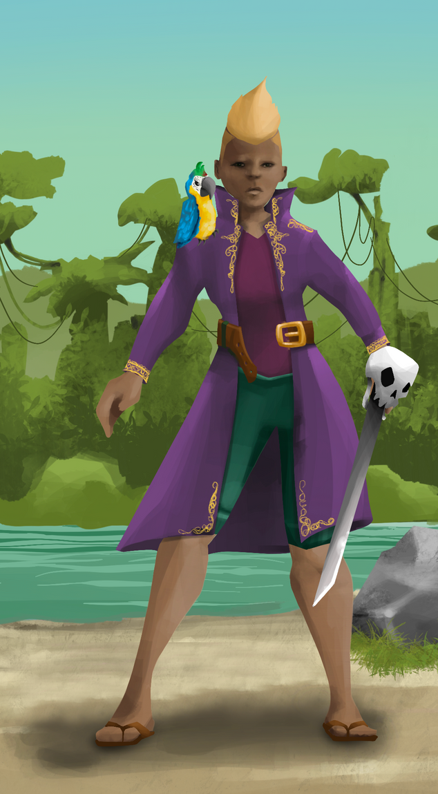AlgoSeas Pirate #20700 NFT on Algorand