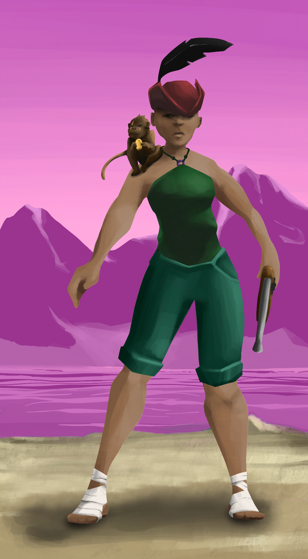 AlgoSeas Pirate #20732 NFT on Algorand