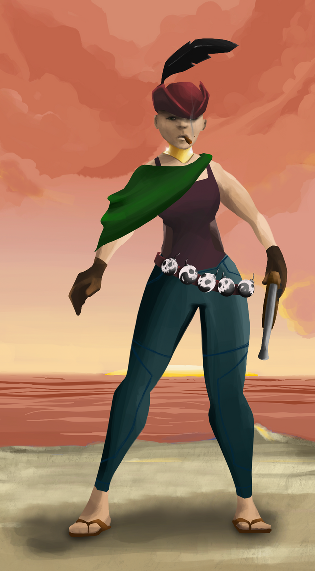 AlgoSeas Pirate #20735 NFT on Algorand