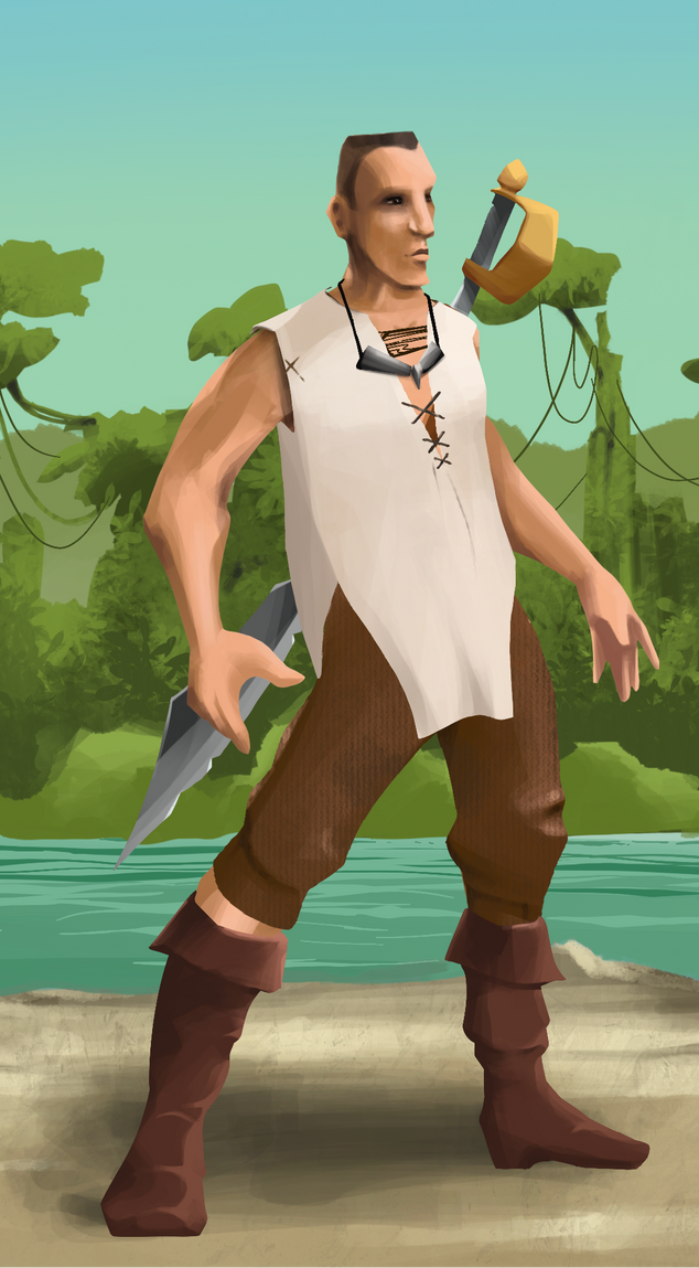 AlgoSeas Pirate #20742 NFT on Algorand