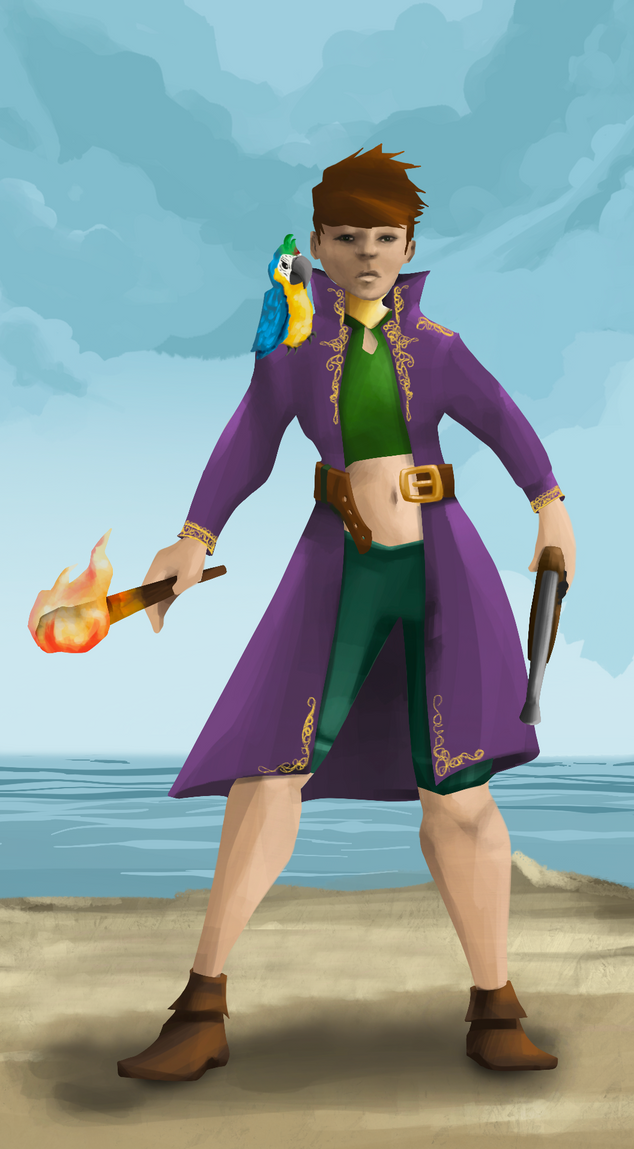 AlgoSeas Pirate #20761 NFT on Algorand