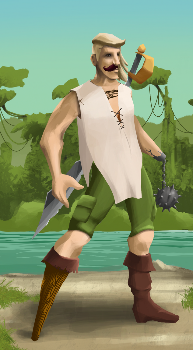 AlgoSeas Pirate #2078 NFT on Algorand