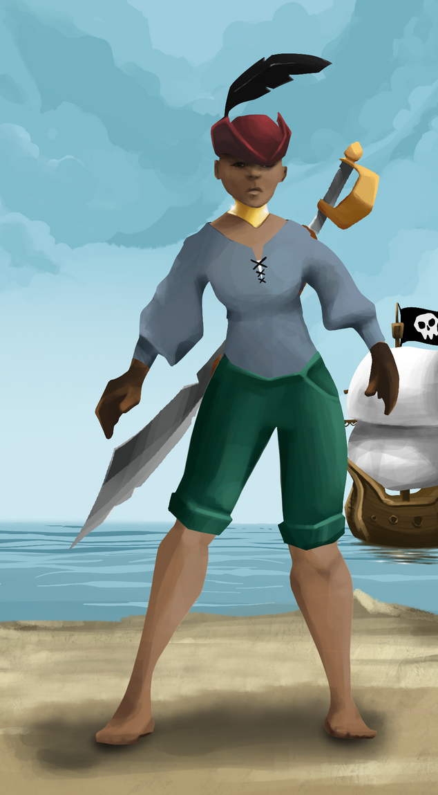 AlgoSeas Pirate #20785 NFT on Algorand