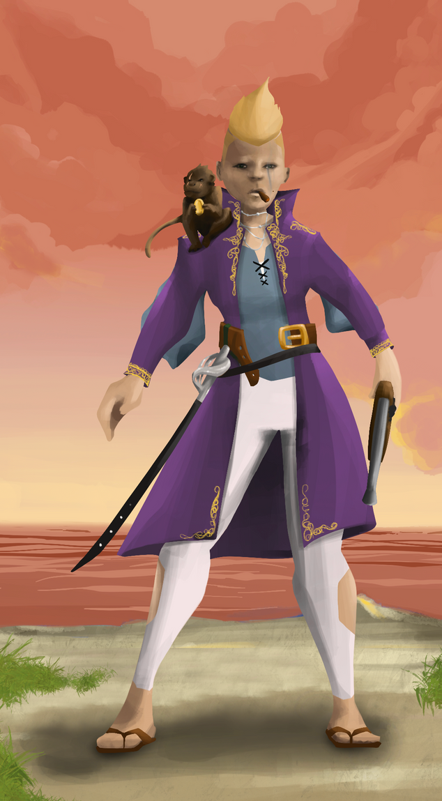AlgoSeas Pirate #20792 NFT on Algorand