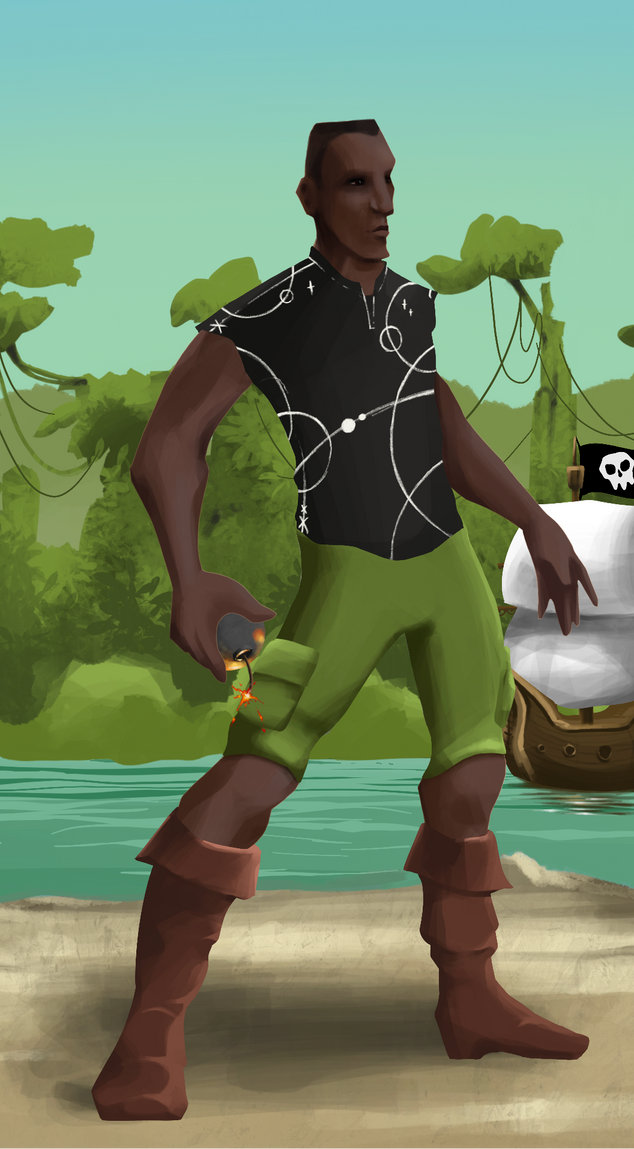 AlgoSeas Pirate #20797 NFT on Algorand