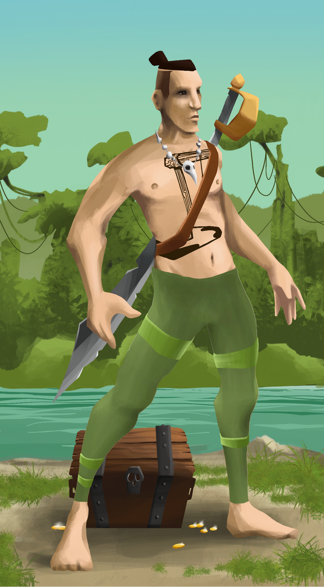 AlgoSeas Pirate #20799 NFT on Algorand