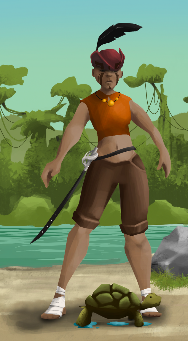 AlgoSeas Pirate #20805 NFT on Algorand