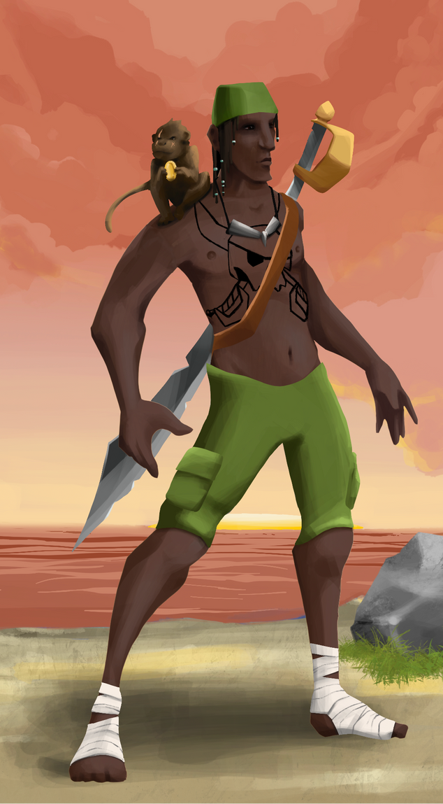 AlgoSeas Pirate #20854 NFT on Algorand