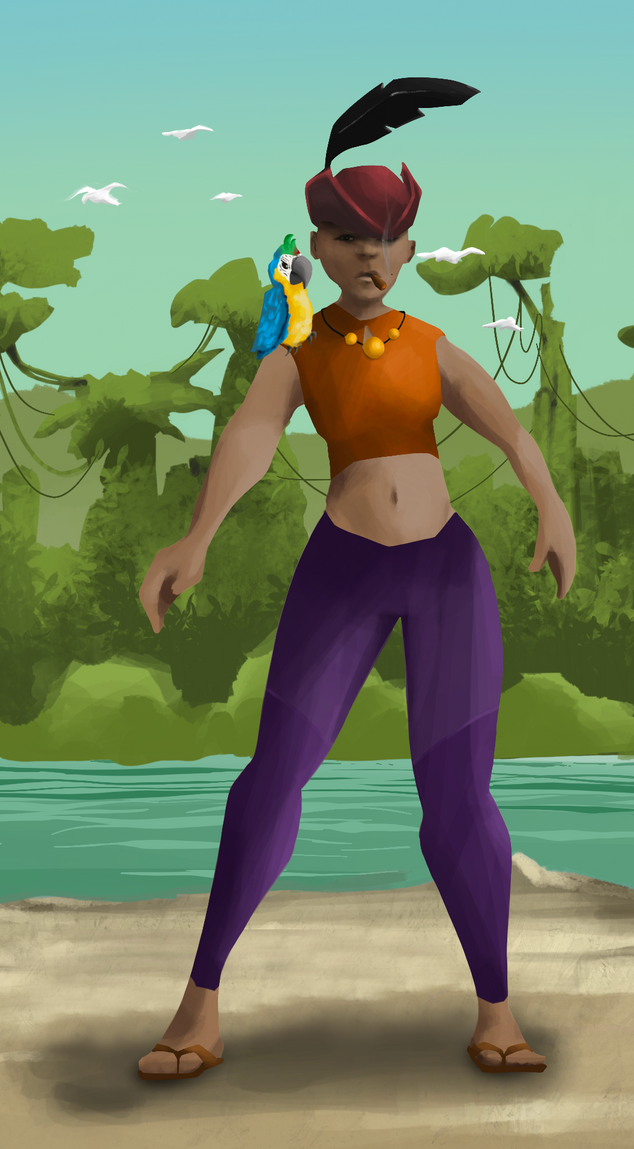 AlgoSeas Pirate #20857 NFT on Algorand